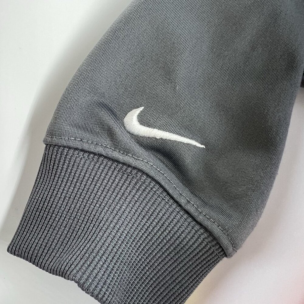 Nike Toddler Boys Full Zip Long Sleeve Jacket Size 4T Orange Grey Mock Neck - Picture 8 of 10